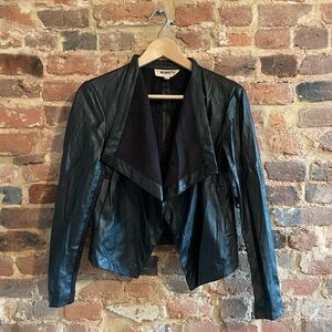 BB Dakota Vegan Leather Jacket - Size XS